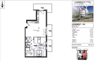 Appartement � vendre 3 pi�ces 75 m�