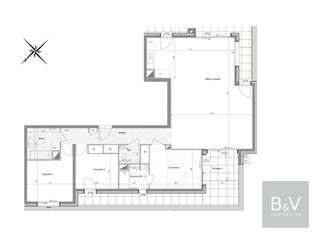  Appartement � vendre 4 pi�ces 1 m�