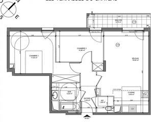  Appartement � vendre 3 pi�ces 65 m�