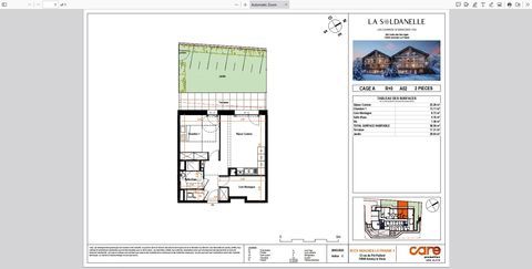   PROGRAMME NEUF LES CARROZ D'ARACHES Appartement - 2 pi�ce(s) - 51 m�