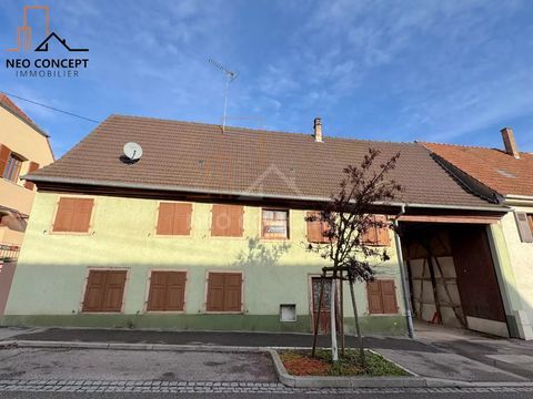   BISCHWILLER � Maison individuelle 140 m� � Fort potentiel � � R� Maison - 6 pi�ce(s) - 140 m�