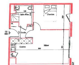  Appartement � vendre 2 pi�ces 43 m�