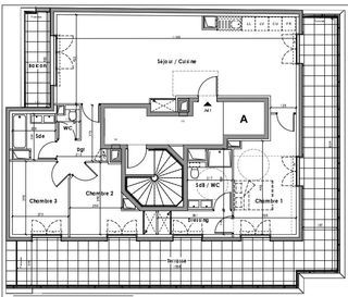  Appartement � vendre 4 pi�ces 104 m�