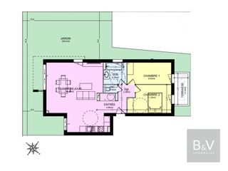  Appartement � vendre 3 pi�ces 68 m�