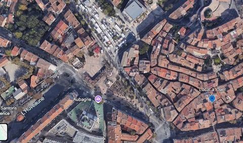 Local + cave en centre ville 350 13400 Aubagne