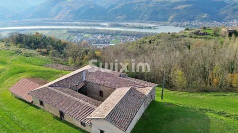   A Serves sur Rh�ne ferme � restaurer avec 11ha et superbe vue su Maison - 10 pi�ce(s) - 820 m�