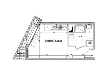  Appartement � vendre 1 pi�ce 24 m�