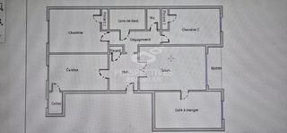  Appartement � vendre 4 pi�ces 77 m�