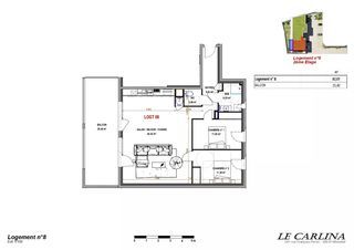  Appartement � vendre 3 pi�ces 82 m�