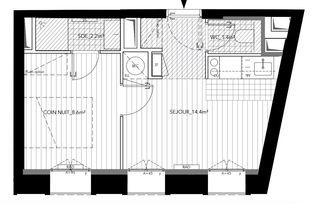  Appartement � vendre 1 pi�ce 27 m�
