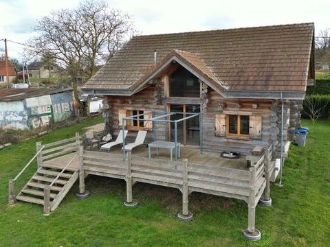   Maison rondins de bois Maison - 5 pi�ce(s) - 130 m�