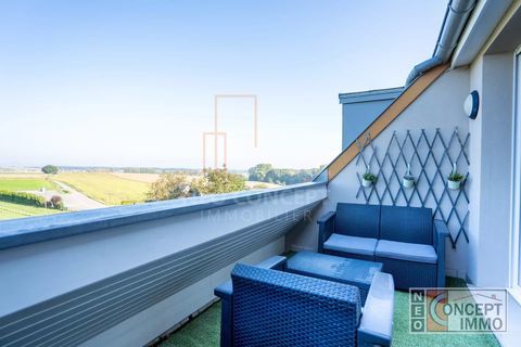   Appartement 3 pi�ces  traversant dernier �tage garage et parking Appartement - 3 pi�ce(s) - 65 m�