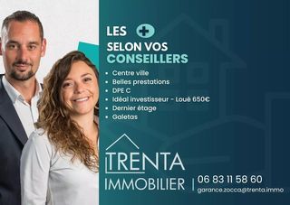  Appartement � vendre 2 pi�ces 37 m�