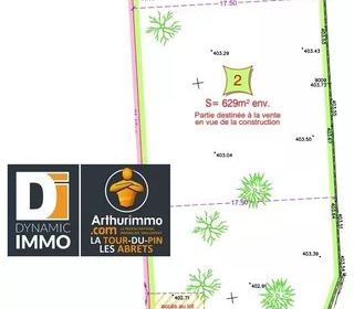  Terrain � vendre 1 pi�ce 629 m�