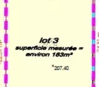 Terrain � vendre 183 m�