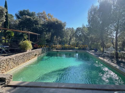   R�f. 9958 - VIAGER OCCUPE - SAUMANE DE VAUCLUSE (84) Maison - 5 pi�ce(s) - 200 m�