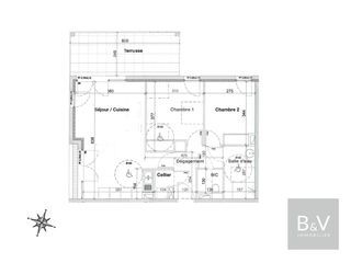  Appartement � vendre 3 pi�ces 58 m�