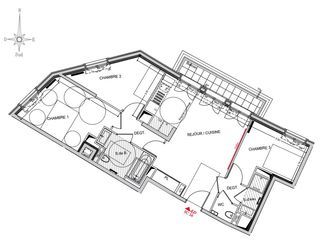  Appartement � vendre 4 pi�ces 72 m�