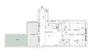  Appartement � vendre 3 pi�ces 65 m�