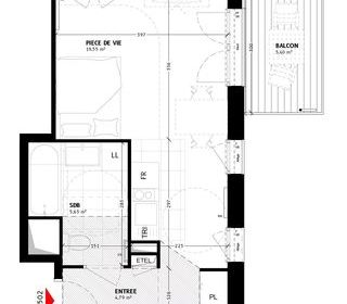  Appartement � vendre 1 pi�ce 30 m�