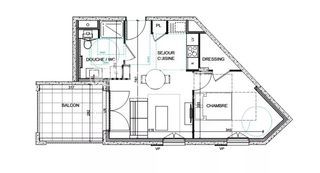  Appartement � vendre 2 pi�ces 42 m�