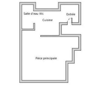  Appartement � vendre 1 pi�ce 35 m�