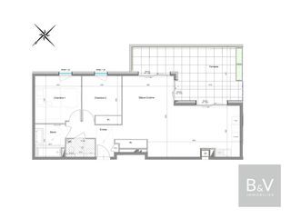  Appartement � vendre 3 pi�ces 1 m�