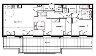  Appartement � vendre 4 pi�ces 80 m�