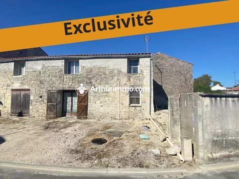   Maison de bourg � rafra�chir � 10 min de Matha Maison - 4 pi�ce(s) - 120 m�