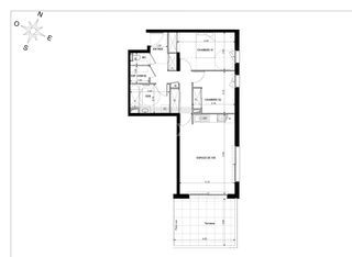  Appartement � vendre 3 pi�ces 66 m�