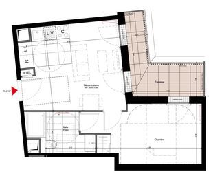  Appartement � vendre 2 pi�ces 37 m�