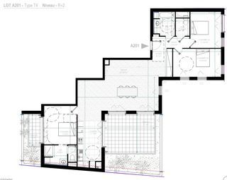  Appartement � vendre 4 pi�ces 119 m�