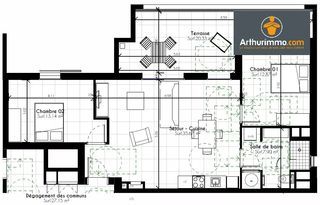  Appartement � vendre 3 pi�ces 70 m�