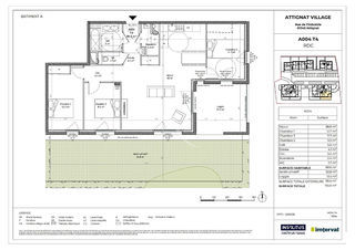  Appartement � vendre 4 pi�ces 89 m�