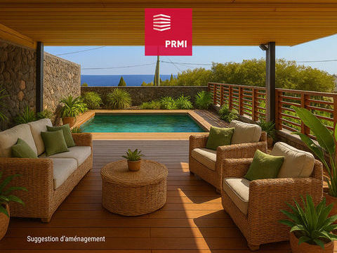   SAINT-LEU/La Pointe des Ch�teaux : Villa neuve avec vue mer et prestations haut de gamme Maison - 4 pi�ce(s) - 121 m�