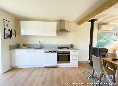   Maison 4 pi�ces, 3 chambres, jardin, garage, Limetz-Villez, maison de 2019 Maison - 4 pi�ce(s) - 73 m�