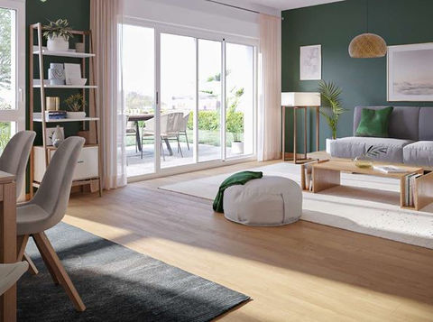   Appartement Bruz 4 pi�ces de 88 m2 avec jardin et parkings Appartement - 4 pi�ce(s) - 89 m�