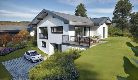   PROGRAMME NEUF - VAULX - Secteur Mornaz - VILLA 5 PIECES  de 123,08 m� - TERRASSE - JARDIN PRIVATIF - GARAGE Maison - 5 pi�ce(s) - 123 m�