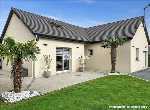   Maison contemporaine 125 m�. 4 chambres . Vie de plain-pied - Terrain 815 m� Maison - 6 pi�ce(s) - 125 m�
