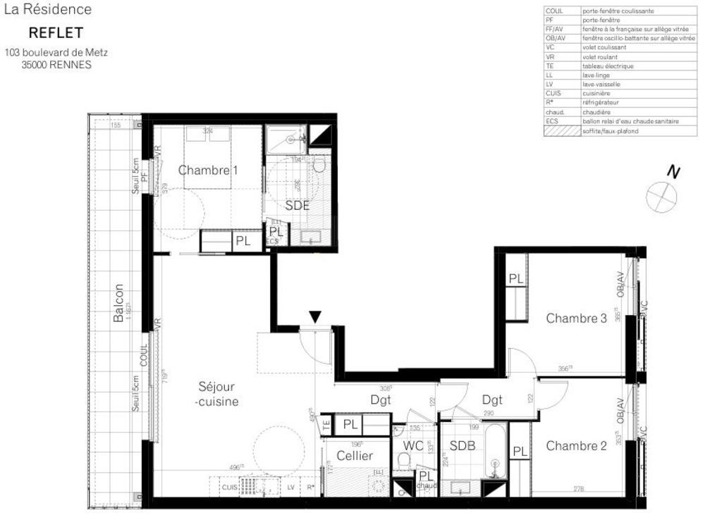 � vendre  Appartement Rennes (35000)