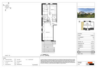  Appartement � vendre 3 pi�ces 67 m�