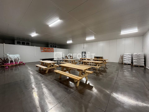 Location cellule proche de Tourville la Rivi&egrave;re 210 m2 1120 76520 Les authieux sur le port saint ouen