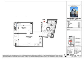  Appartement � vendre 2 pi�ces 42 m�