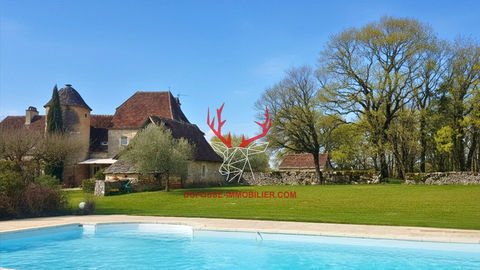   Propri�t� de charme avec d�pendances et 7 hectares dans le lot Maison - 6 pi�ce(s) - 205 m�