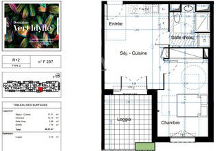  Appartement � vendre 2 pi�ces 40 m�