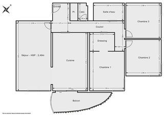  Appartement � vendre 4 pi�ces 77 m�