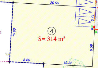  Terrain � vendre 314 m�