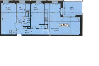  Appartement � vendre 3 pi�ces 62 m�