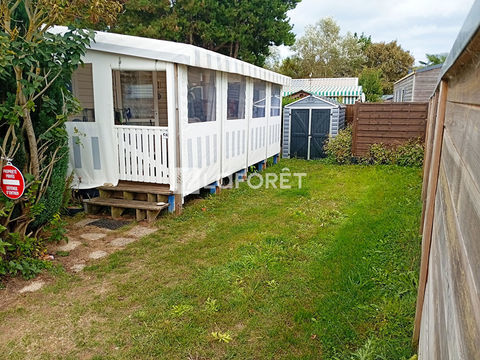   Mobil Home situ� � Berni�res Sur Mer! Maison - 4 pi�ce(s) - 30 m�
