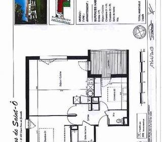  Appartement � louer 3 pi�ces 66 m�